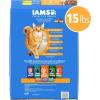 imageIAMS Healthy Enjoyment Dry Cat Food Chicken ampamp Beef Recipe 15 lb BagChicken  Salmon