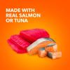 imageIAMS Perfect Portions Healthy Adult Grain Free Wet Cat Food Pate Salmon Recipe 26 oz Easy Peel TwinPack Trays 24 Count 48 ServingsSalmon  Tuna