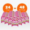 imageIAMS Perfect Portions Healthy Adult Grain Free Wet Cat Food Pate Salmon Recipe 26 oz Easy Peel TwinPack Trays 24 Count 48 ServingsTurkey