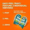imageIAMS Perfect Portions Indoor Adult Grain Free Wet Cat Food Pate Turkey Recipe 26 oz TwinPack Trays 24 Count 48 Servings