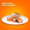 imageIAMS Perfect Portions Indoor Adult Wet Cat Food Cuts in Gravy Salmon Recipe 26 oz Easy Peel TwinPack Trays 24 Count 48 ServingsSalmon