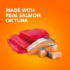 imageIAMS Perfect Portions Indoor Adult Wet Cat Food Cuts in Gravy Salmon Recipe 26 oz Easy Peel TwinPack Trays 24 Count 48 ServingsVariety Pack