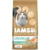 imageIAMS Proactive Health Long Hair Care Adult Dry Cat Food with Real Chicken ampamp Salmon 6 lb BagChicken