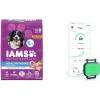 imageIAMS Senior Healthy Aging Large Breed Dry Dog Food Chicken 15 lb Bag  Whistle Health Smart Device  Dog Health and Fitness Tracker