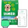 imageIams Adult Large Breed Dry Dog Food Chicken 15 lb Bag  Whistle Health Smart Device  Dog Health and Fitness Tracker