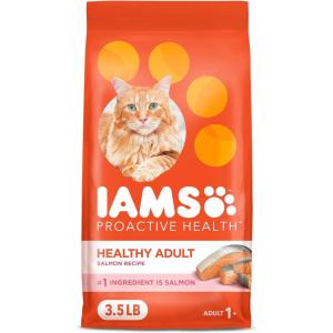 imageIAMS Proactive Health Adult Healthy Dry Cat Food with Chicken 22 lb BagSalmon