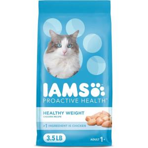 imageIAMS Proactive Health Healthy Weight Adult Dry Cat Food Chicken Flavor 22 lb BagChicken
