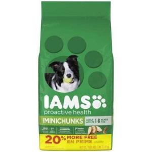 imageIAMS Proactive Health Minichunks Adult Dry Dog Food with Real Chicken 30 lb BagChicken