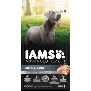 imageIAMS Advanced Health Skin amp Coat Adult Dry Dog Food Chicken and Salmon Recipe 45 lb BagChicken  Salmon