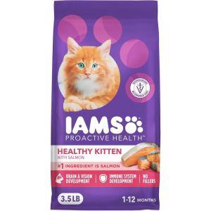 imageIAMS Proactive Health Healthy Kitten Dry Cat Food Salmon Recipe 16 lb BagSalmon
